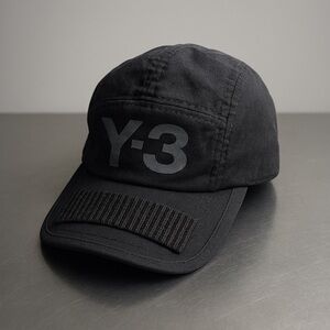Y-3 Dark Gray Logo Cap